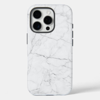 Eleganter weißer Marmor  iPhone 16 Pro Hülle