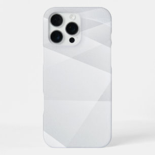 Eleganter weißer Marmor iPhone 16 Pro Max Hülle