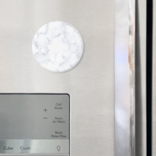 Eleganter weißer Marmor modern Magnet