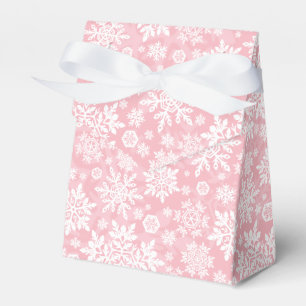 Eleganter weißer Schneefall (Zucker Erröten) Geschenkschachtel