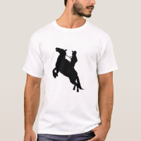 Eleganter Western Reiten Cowboy