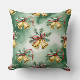 Eleganter Winter Botanisches Weihnachtskissen Kissen