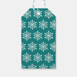 Eleganter Winter Snowflake Geschenkanhänger
