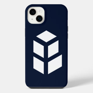 Eleganter Würfel Schwarz Weiß iPhone 14 Plus Hülle