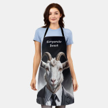 Eleganter Ziegenherr in formeller Portraitszene