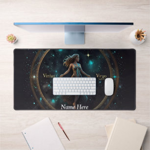Eleganter Zodiac Personalisiert Office Space Schreibtischunterlage