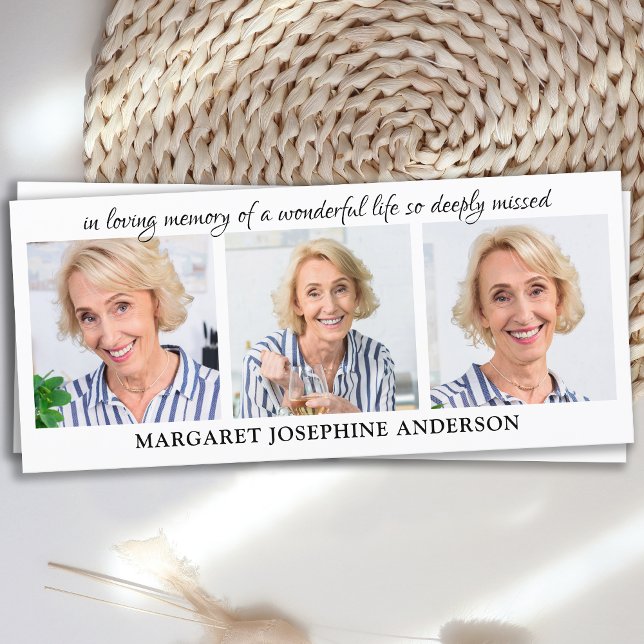 Elegantes 3 Picture Beileid Beerdigung Gebet Lesez (Von Creator hochgeladen)