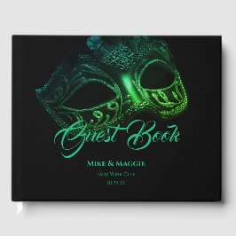 Elegantes Abend Wedding Guest Book Gästebuch