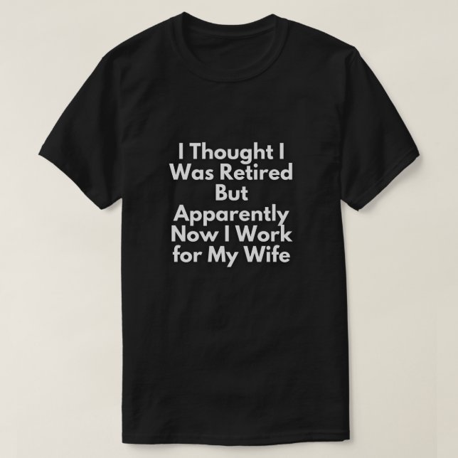 elegantes Abschiedsfest-Party, moderne Ruhestandsf T-Shirt (Design vorne)