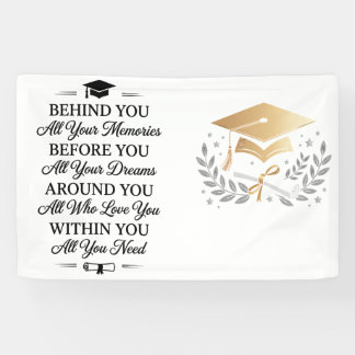 Elegantes Abschlussbanner Banner
