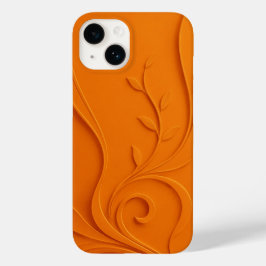 Elegantes abstraktes Blumenmuster Case-Mate iPhone 14 Hülle