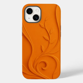Elegantes abstraktes Blumenmuster Case-Mate iPhone 14 Hülle