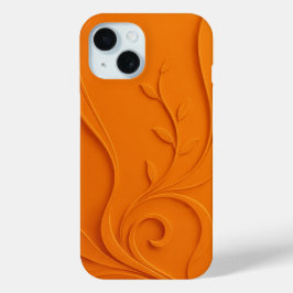 Elegantes abstraktes Blumenmuster Case-Mate iPhone Hülle