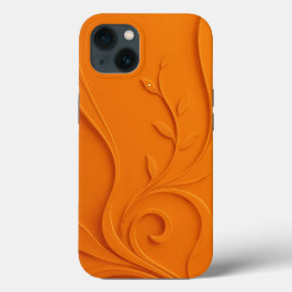 Elegantes abstraktes Blumenmuster Case-Mate iPhone Hülle