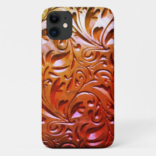 Elegantes abstraktes braunes Aussehen von geschnit Case-Mate iPhone Hülle