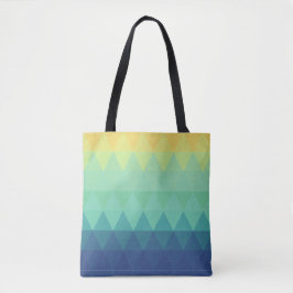 Elegantes abstraktes Dreieck-Ober-Muster Tasche