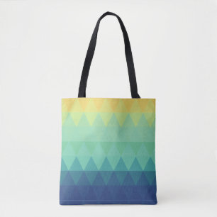 Elegantes abstraktes Dreieck-Ober-Muster Tasche