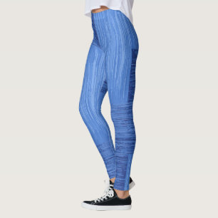 Elegantes, Abstraktes, gebürstetes Band Artwork Leggings