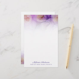 Elegantes Abstraktes Lila Rose Papier
