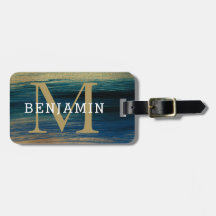 Elegantes Abstraktes Monogramm von Goldmedaillen u