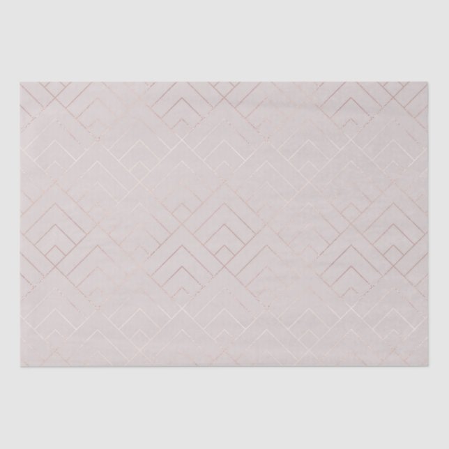 Elegantes, abstraktes Muster Seidenpapier (Vorderseite)