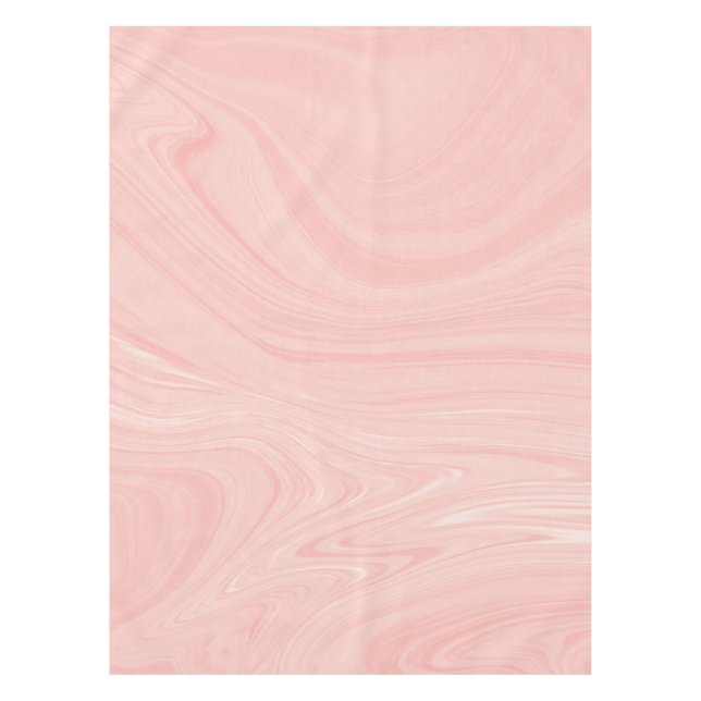 Elegantes Abstraktes Orange Liquid Marble Artwork  Tischdecke (Vorderseite)