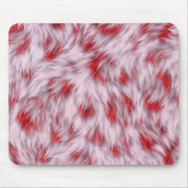 Elegantes, Abstraktes, weiche Fluffy-Fur-Muster | Mousepad