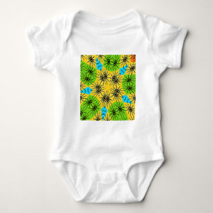 Elegantes afrikanisch Inspiriert Spider Traditiona Baby Strampler