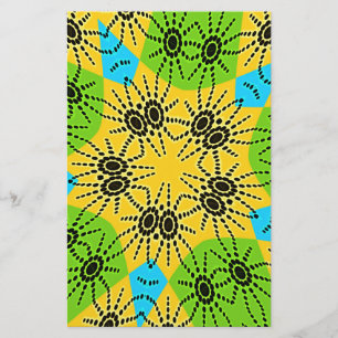 Elegantes afrikanisch Inspiriert Spider Traditiona Briefpapier