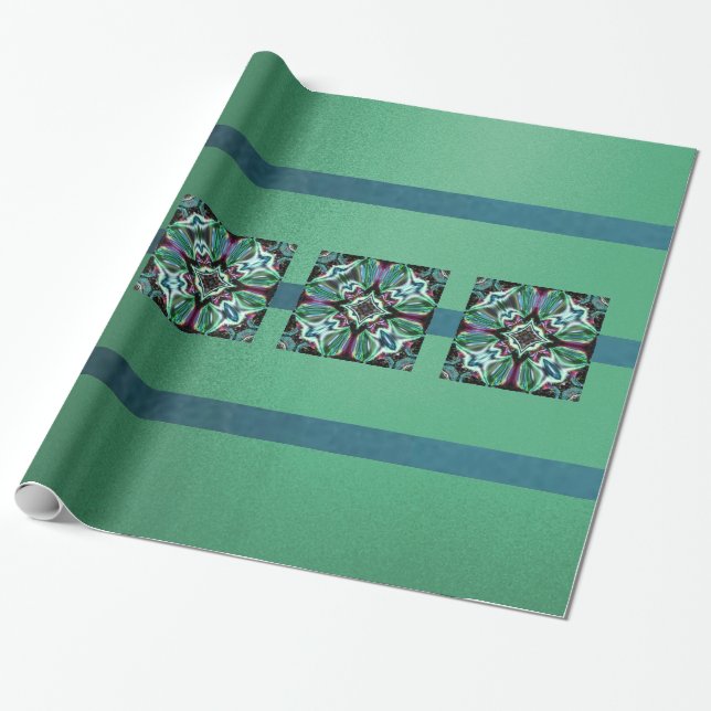 Elegantes Allure Wrapping Paper-MVB Design 3 Geschenkpapier (Ungerollt)