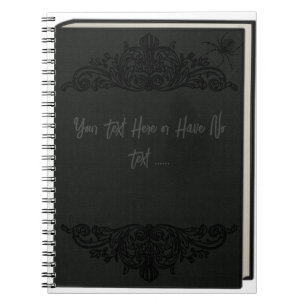 Elegantes Altes Buch Creepy Spider Gotische Viktor