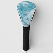 Elegantes Aquamarines Bling-Glitzer-Bling-Geometri