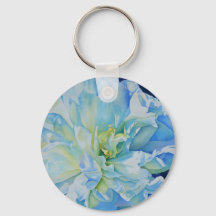 Elegantes aquamarines Blumenwasser