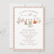Elegantes Aquarell Ein kleiner Kürbis ist auf dem 