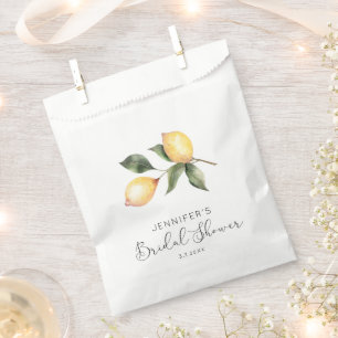 Elegantes Aquarellfarben-Brautparty Geschenktütchen