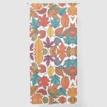Elegantes Aquarellmuster Der Herbst hinterlässt bu