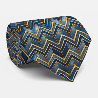 Elegantes Art Deco-Muster mit Fliesen Krawatte