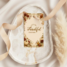 Elegantes Art Nouveau Thanksgiving-Dinner