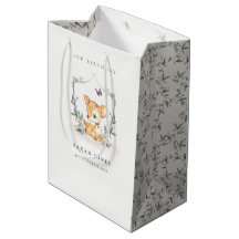 Elegantes Baby Deer Blumengebirge Wappen jeden Geb