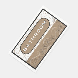 Elegantes Badetuch Serviette