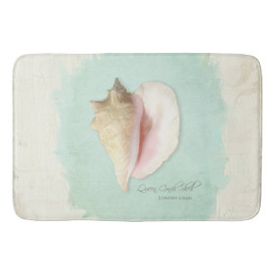Elegantes Beach House Dekor Queen Conch Muschel Wa Badematte