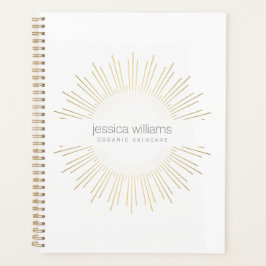 Elegantes Beauty Gold Paradies Planer