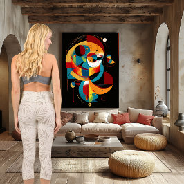 Elegantes Beige Leaf Muster anpassbar. Capri Leggings