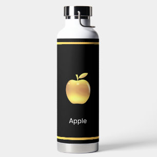 Elegantes, benutzerdefiniertes Bild eines goldenen Trinkflasche