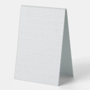 Elegantes benutzerdefiniertes Hochzeitstisch-Zelt- Tischaufsteller