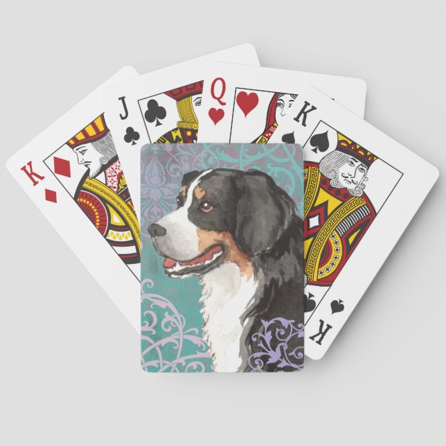 Elegantes Berner Spielkarten (Rückseite)
