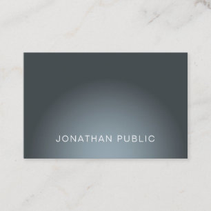 Elegantes Berufliches Design Trendy Schlicht Moder Visitenkarte