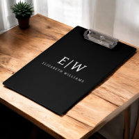 Elegantes Berufliches Monogramm Minimalistisch