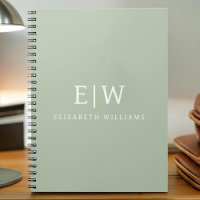 Elegantes Berufliches Monogramm Minimalistisch