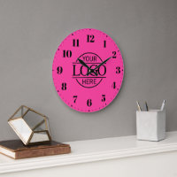 Elegantes Bight Pink Markenunternehmen Geschäftslo